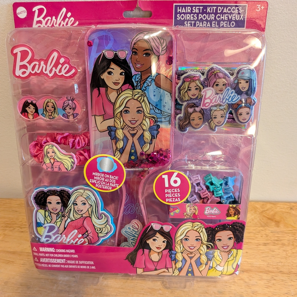 Barbie Pink and Blue Hair Set